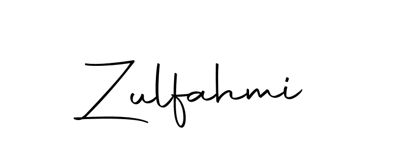 How to make Zulfahmi signature? Autography-DOLnW is a professional autograph style. Create handwritten signature for Zulfahmi name. Zulfahmi signature style 10 images and pictures png