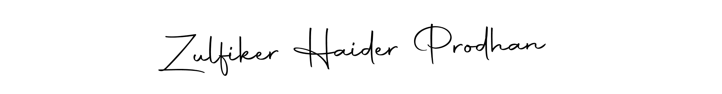 Make a short Zulfiker Haider Prodhan signature style. Manage your documents anywhere anytime using Autography-DOLnW. Create and add eSignatures, submit forms, share and send files easily. Zulfiker Haider Prodhan signature style 10 images and pictures png