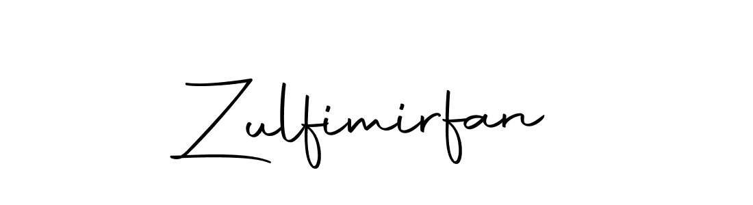 Make a beautiful signature design for name Zulfimirfan. Use this online signature maker to create a handwritten signature for free. Zulfimirfan signature style 10 images and pictures png