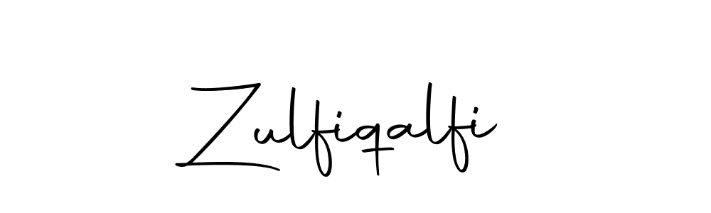 How to make Zulfiqalfi name signature. Use Autography-DOLnW style for creating short signs online. This is the latest handwritten sign. Zulfiqalfi signature style 10 images and pictures png