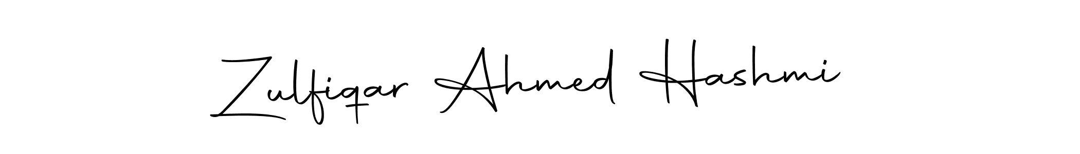 Create a beautiful signature design for name Zulfiqar Ahmed Hashmi. With this signature (Autography-DOLnW) fonts, you can make a handwritten signature for free. Zulfiqar Ahmed Hashmi signature style 10 images and pictures png