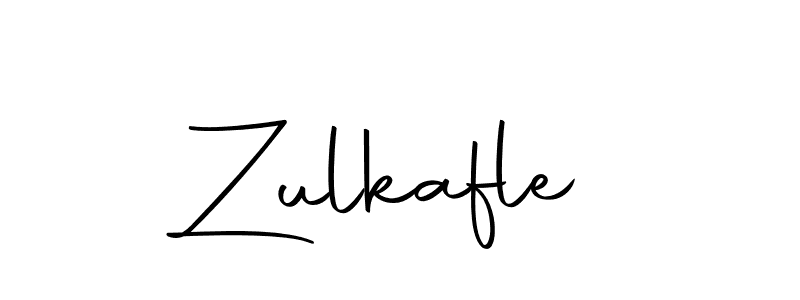 Use a signature maker to create a handwritten signature online. With this signature software, you can design (Autography-DOLnW) your own signature for name Zulkafle. Zulkafle signature style 10 images and pictures png