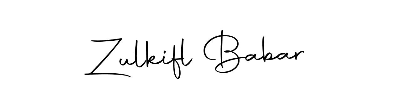 Similarly Autography-DOLnW is the best handwritten signature design. Signature creator online .You can use it as an online autograph creator for name Zulkifl Babar. Zulkifl Babar signature style 10 images and pictures png