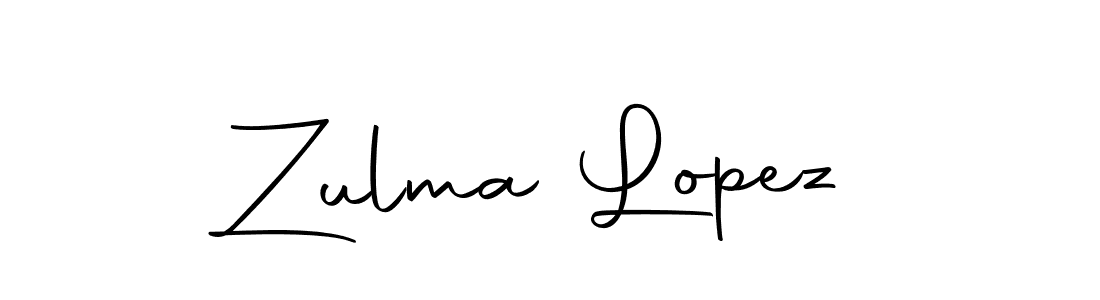 Make a beautiful signature design for name Zulma Lopez. Use this online signature maker to create a handwritten signature for free. Zulma Lopez signature style 10 images and pictures png