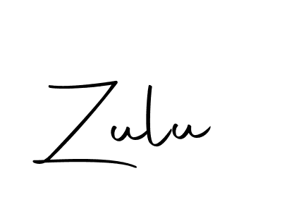 You should practise on your own different ways (Autography-DOLnW) to write your name (Zulu) in signature. don't let someone else do it for you. Zulu signature style 10 images and pictures png