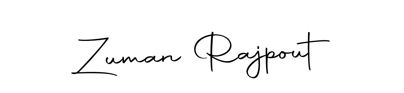 It looks lik you need a new signature style for name Zuman Rajpout. Design unique handwritten (Autography-DOLnW) signature with our free signature maker in just a few clicks. Zuman Rajpout signature style 10 images and pictures png