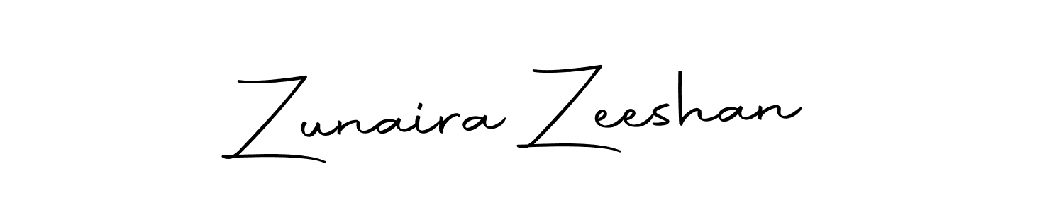 You can use this online signature creator to create a handwritten signature for the name Zunaira Zeeshan. This is the best online autograph maker. Zunaira Zeeshan signature style 10 images and pictures png