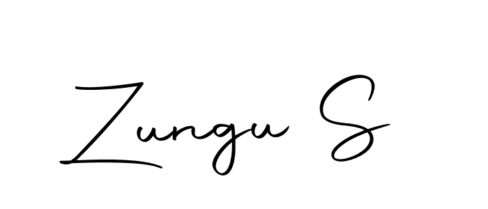 Design your own signature with our free online signature maker. With this signature software, you can create a handwritten (Autography-DOLnW) signature for name Zungu S. Zungu S signature style 10 images and pictures png