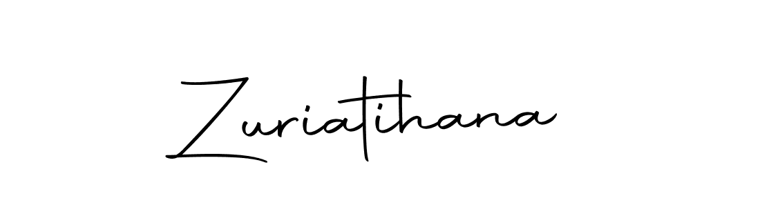 You can use this online signature creator to create a handwritten signature for the name Zuriatihana. This is the best online autograph maker. Zuriatihana signature style 10 images and pictures png