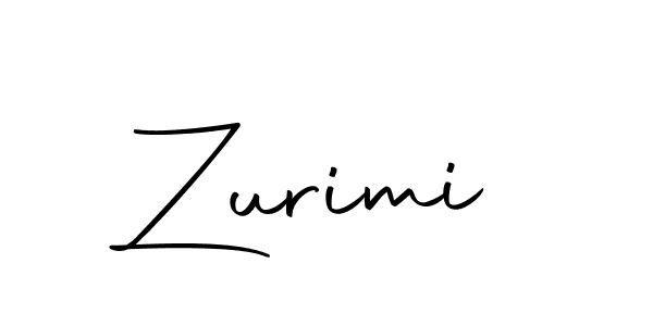 Use a signature maker to create a handwritten signature online. With this signature software, you can design (Autography-DOLnW) your own signature for name Zurimi. Zurimi signature style 10 images and pictures png
