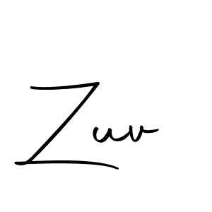 Design your own signature with our free online signature maker. With this signature software, you can create a handwritten (Autography-DOLnW) signature for name Zuv. Zuv signature style 10 images and pictures png