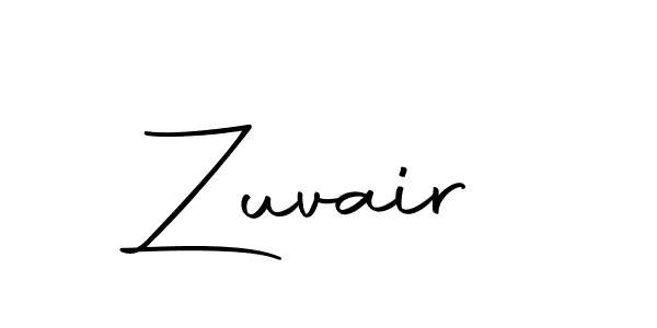 Create a beautiful signature design for name Zuvair. With this signature (Autography-DOLnW) fonts, you can make a handwritten signature for free. Zuvair signature style 10 images and pictures png