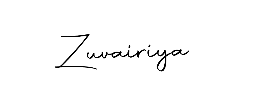 if you are searching for the best signature style for your name Zuvairiya. so please give up your signature search. here we have designed multiple signature styles  using Autography-DOLnW. Zuvairiya signature style 10 images and pictures png