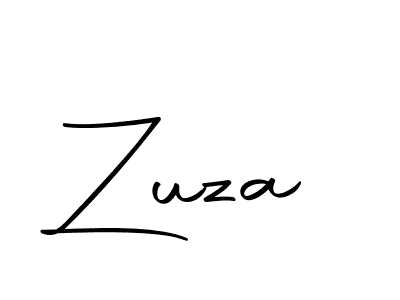 How to make Zuza signature? Autography-DOLnW is a professional autograph style. Create handwritten signature for Zuza name. Zuza signature style 10 images and pictures png