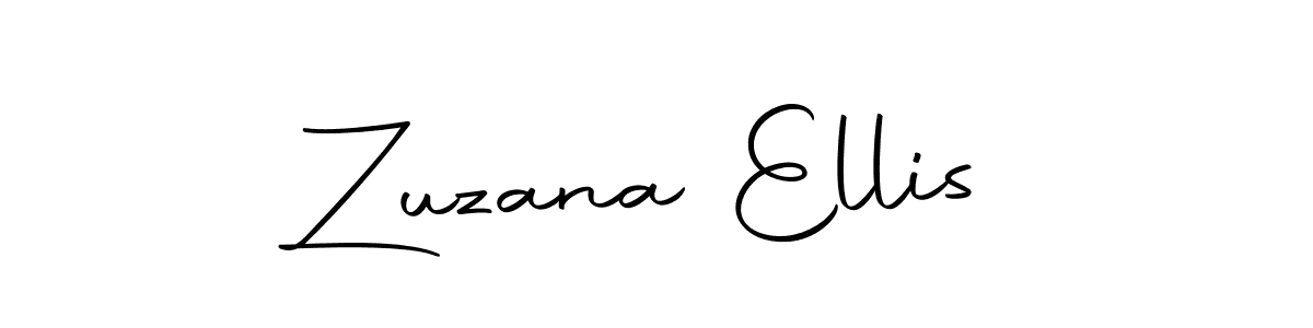 Use a signature maker to create a handwritten signature online. With this signature software, you can design (Autography-DOLnW) your own signature for name Zuzana Ellis. Zuzana Ellis signature style 10 images and pictures png