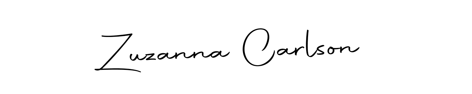 The best way (Autography-DOLnW) to make a short signature is to pick only two or three words in your name. The name Zuzanna Carlson include a total of six letters. For converting this name. Zuzanna Carlson signature style 10 images and pictures png