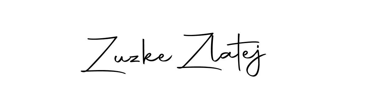 How to make Zuzke Zlatej signature? Autography-DOLnW is a professional autograph style. Create handwritten signature for Zuzke Zlatej name. Zuzke Zlatej signature style 10 images and pictures png