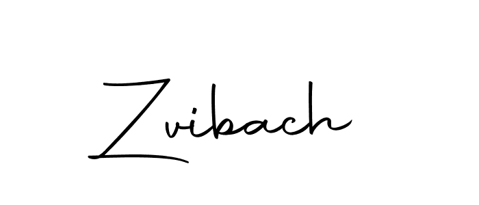 Create a beautiful signature design for name Zvibach. With this signature (Autography-DOLnW) fonts, you can make a handwritten signature for free. Zvibach signature style 10 images and pictures png