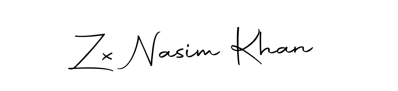 Also You can easily find your signature by using the search form. We will create Zx Nasim Khan name handwritten signature images for you free of cost using Autography-DOLnW sign style. Zx Nasim Khan signature style 10 images and pictures png