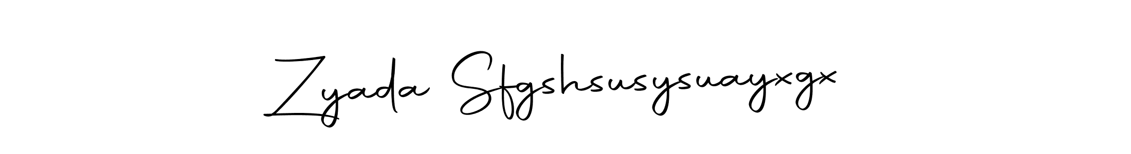 Use a signature maker to create a handwritten signature online. With this signature software, you can design (Autography-DOLnW) your own signature for name Zyada Sfgshsusysuayxgx. Zyada Sfgshsusysuayxgx signature style 10 images and pictures png