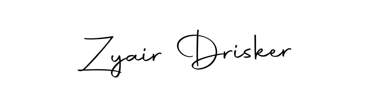Similarly Autography-DOLnW is the best handwritten signature design. Signature creator online .You can use it as an online autograph creator for name Zyair Drisker. Zyair Drisker signature style 10 images and pictures png