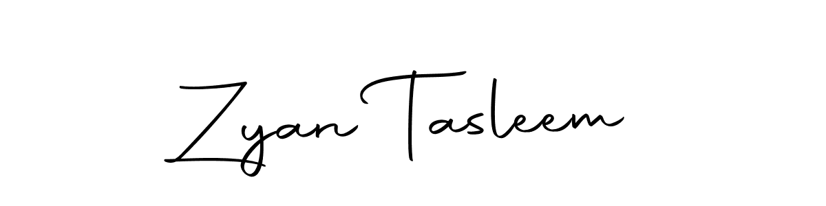 Also we have Zyan Tasleem name is the best signature style. Create professional handwritten signature collection using Autography-DOLnW autograph style. Zyan Tasleem signature style 10 images and pictures png