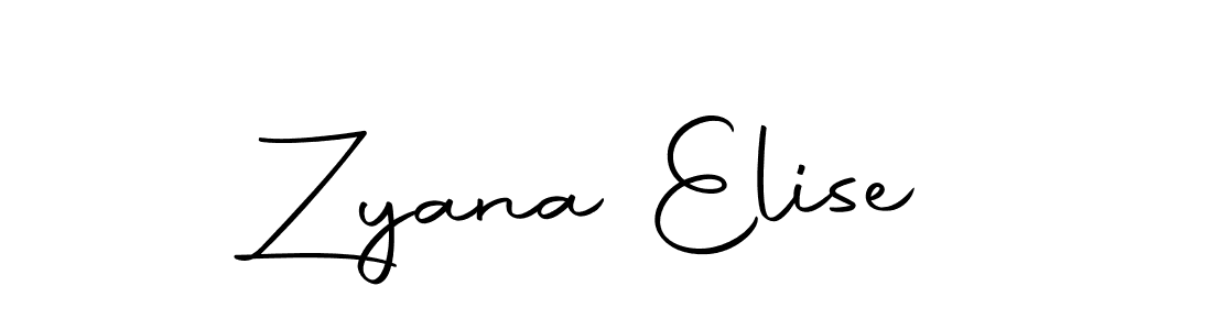 Here are the top 10 professional signature styles for the name Zyana Elise. These are the best autograph styles you can use for your name. Zyana Elise signature style 10 images and pictures png