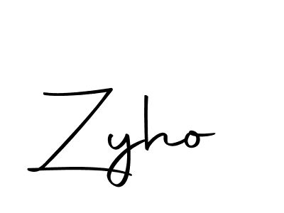 Similarly Autography-DOLnW is the best handwritten signature design. Signature creator online .You can use it as an online autograph creator for name Zyho. Zyho signature style 10 images and pictures png