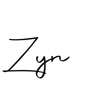 if you are searching for the best signature style for your name Zyn. so please give up your signature search. here we have designed multiple signature styles  using Autography-DOLnW. Zyn signature style 10 images and pictures png