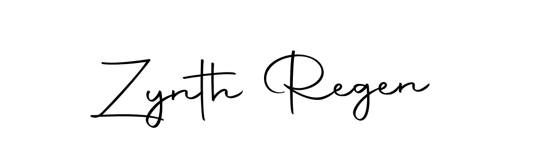 How to make Zynth Regen signature? Autography-DOLnW is a professional autograph style. Create handwritten signature for Zynth Regen name. Zynth Regen signature style 10 images and pictures png
