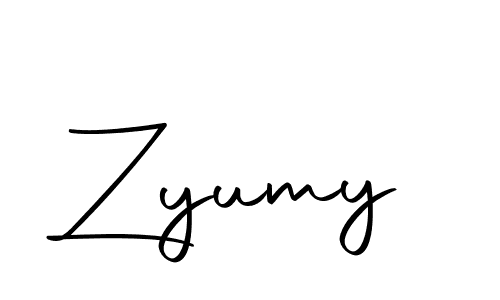 It looks lik you need a new signature style for name Zyumy. Design unique handwritten (Autography-DOLnW) signature with our free signature maker in just a few clicks. Zyumy signature style 10 images and pictures png