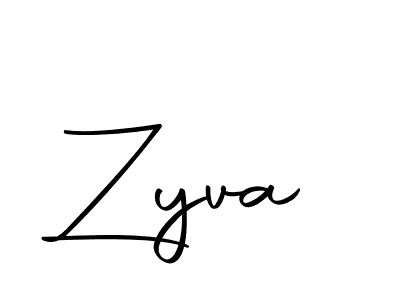 if you are searching for the best signature style for your name Zyva. so please give up your signature search. here we have designed multiple signature styles  using Autography-DOLnW. Zyva signature style 10 images and pictures png