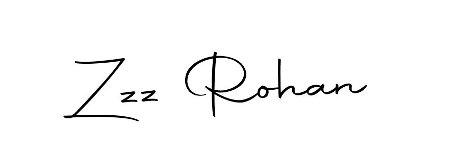 Design your own signature with our free online signature maker. With this signature software, you can create a handwritten (Autography-DOLnW) signature for name Zzz Rohan. Zzz Rohan signature style 10 images and pictures png