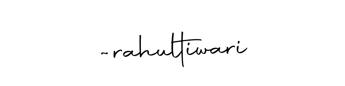 Make a beautiful signature design for name ~rahultiwari. With this signature (Autography-DOLnW) style, you can create a handwritten signature for free. ~rahultiwari signature style 10 images and pictures png