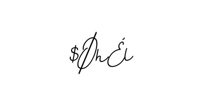 Design your own signature with our free online signature maker. With this signature software, you can create a handwritten (BallpointsItalic-DORy9) signature for name $ØhÉl. $ØhÉl signature style 11 images and pictures png