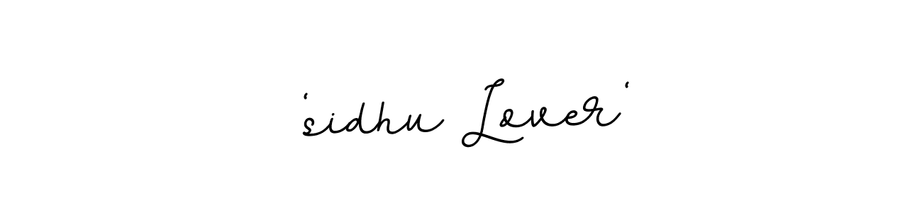 'sidhu Lover' stylish signature style. Best Handwritten Sign (BallpointsItalic-DORy9) for my name. Handwritten Signature Collection Ideas for my name 'sidhu Lover'. 'sidhu Lover' signature style 11 images and pictures png