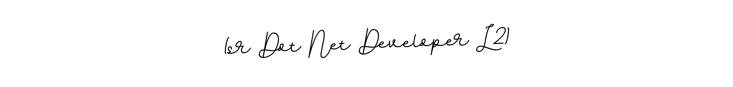 BallpointsItalic-DORy9 is a professional signature style that is perfect for those who want to add a touch of class to their signature. It is also a great choice for those who want to make their signature more unique. Get (sr Dot Net Developer L2) name to fancy signature for free. (sr Dot Net Developer L2) signature style 11 images and pictures png