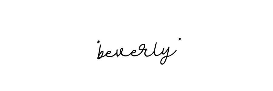 Also You can easily find your signature by using the search form. We will create *beverly* name handwritten signature images for you free of cost using BallpointsItalic-DORy9 sign style. *beverly* signature style 11 images and pictures png