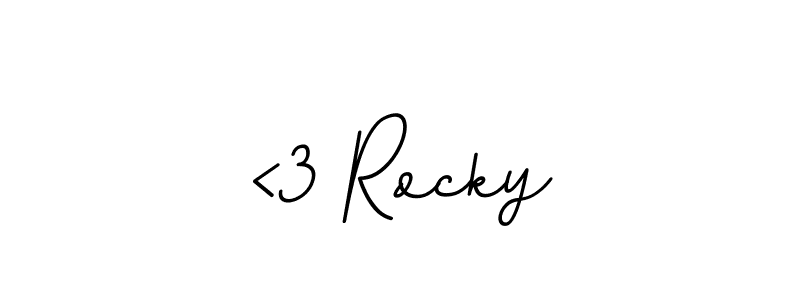 Here are the top 10 professional signature styles for the name <3 Rocky. These are the best autograph styles you can use for your name. <3 Rocky signature style 11 images and pictures png