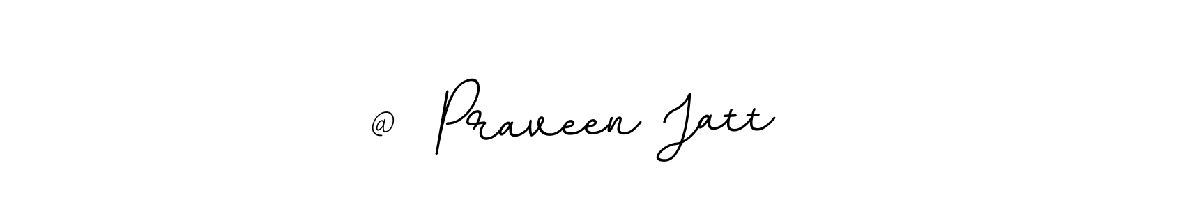 It looks lik you need a new signature style for name @  Praveen Jatt  . Design unique handwritten (BallpointsItalic-DORy9) signature with our free signature maker in just a few clicks. @  Praveen Jatt   signature style 11 images and pictures png