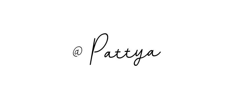 if you are searching for the best signature style for your name @ Pattya. so please give up your signature search. here we have designed multiple signature styles  using BallpointsItalic-DORy9. @ Pattya signature style 11 images and pictures png