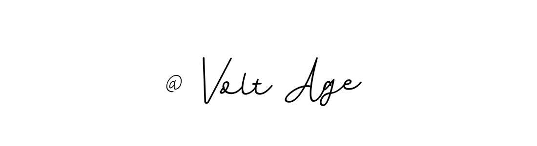 Check out images of Autograph of @ Volt Age  name. Actor @ Volt Age  Signature Style. BallpointsItalic-DORy9 is a professional sign style online. @ Volt Age  signature style 11 images and pictures png