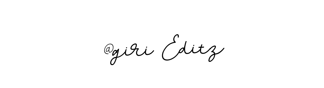 Once you've used our free online signature maker to create your best signature BallpointsItalic-DORy9 style, it's time to enjoy all of the benefits that @giri Editz name signing documents. @giri Editz signature style 11 images and pictures png