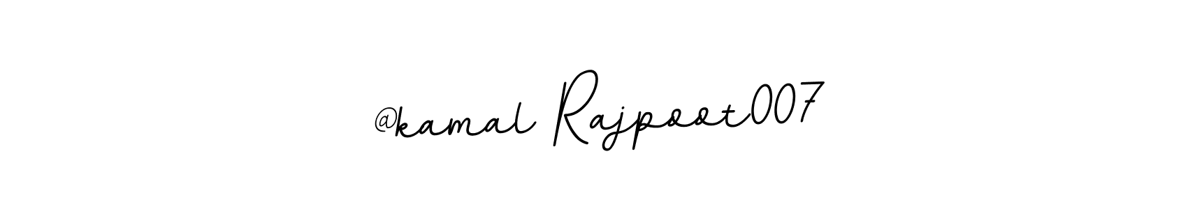 Make a beautiful signature design for name @kamal Rajpoot007. Use this online signature maker to create a handwritten signature for free. @kamal Rajpoot007 signature style 11 images and pictures png