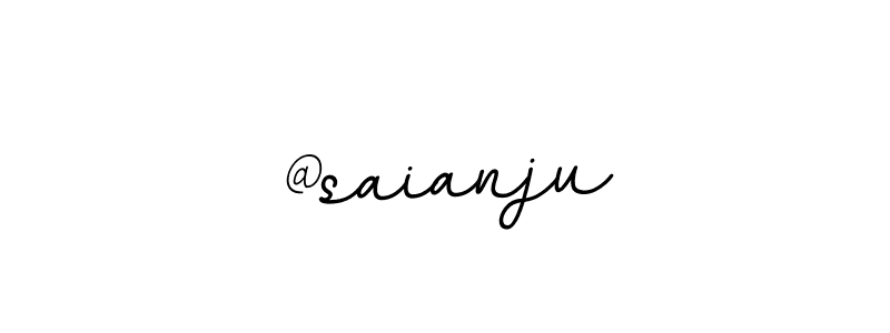 It looks lik you need a new signature style for name @saianju. Design unique handwritten (BallpointsItalic-DORy9) signature with our free signature maker in just a few clicks. @saianju signature style 11 images and pictures png