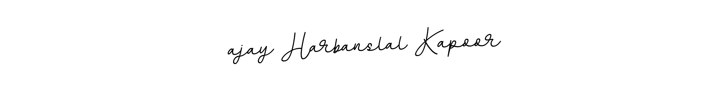 Also we have  ajay Harbanslal Kapoor name is the best signature style. Create professional handwritten signature collection using BallpointsItalic-DORy9 autograph style.  ajay Harbanslal Kapoor signature style 11 images and pictures png