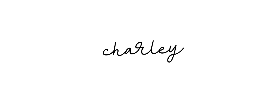 Make a beautiful signature design for name  charley. With this signature (BallpointsItalic-DORy9) style, you can create a handwritten signature for free.  charley signature style 11 images and pictures png