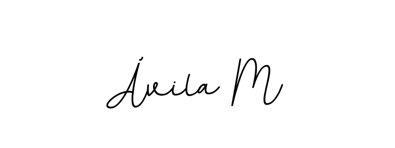 Make a beautiful signature design for name Ávila M. Use this online signature maker to create a handwritten signature for free. Ávila M signature style 11 images and pictures png