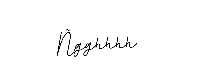 if you are searching for the best signature style for your name Ñgghhhh. so please give up your signature search. here we have designed multiple signature styles  using BallpointsItalic-DORy9. Ñgghhhh signature style 11 images and pictures png