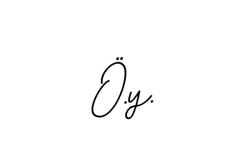 Use a signature maker to create a handwritten signature online. With this signature software, you can design (BallpointsItalic-DORy9) your own signature for name Ö.y.. Ö.y. signature style 11 images and pictures png